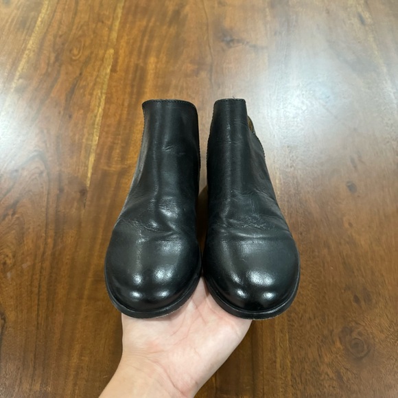 Frye Elyssa Leather Ankle Cognac Slip On Shooties Ankle Booties Size 7 - Picture 3 of 7